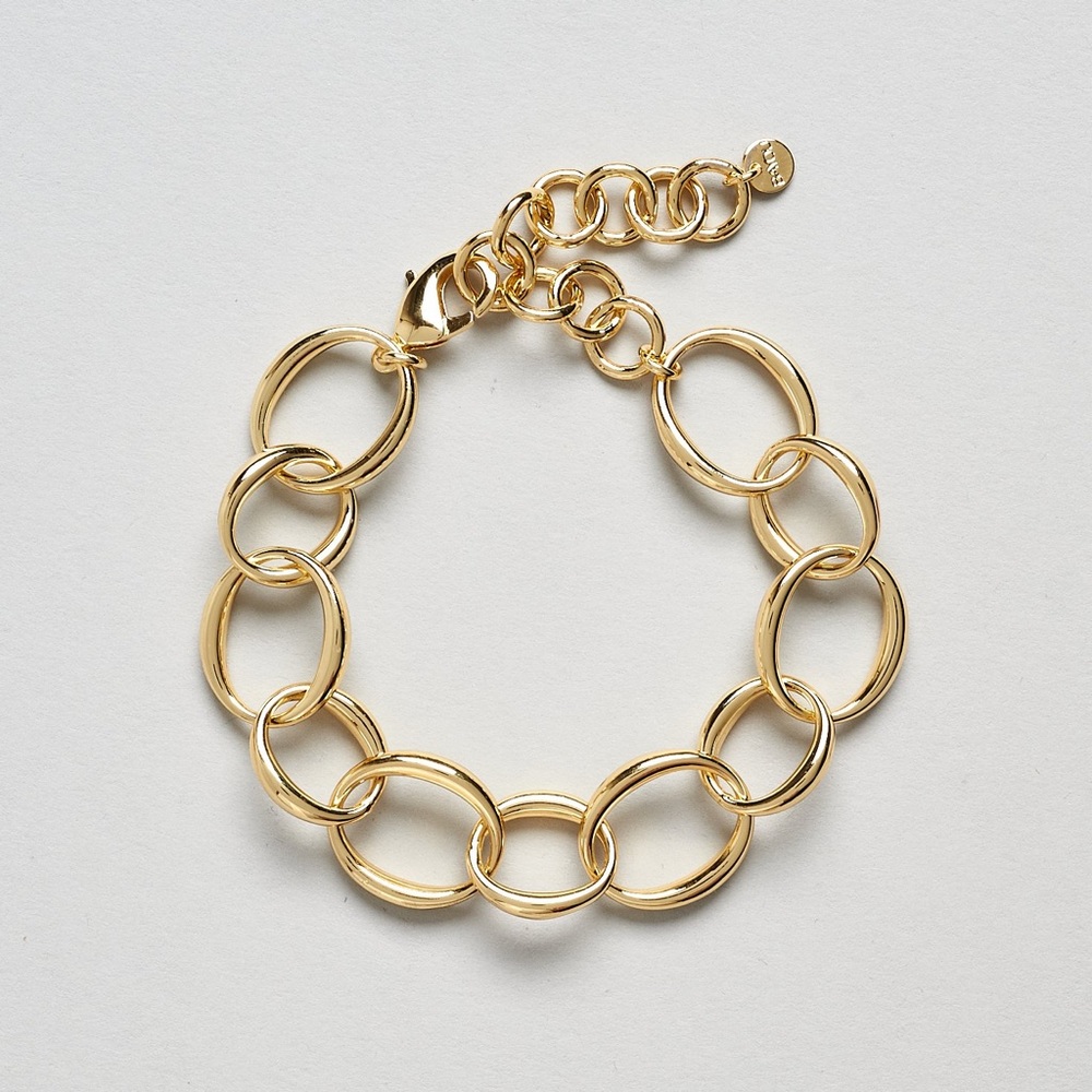 BAYOU WITH LOVE Oval Chain Bracelet – $195.00